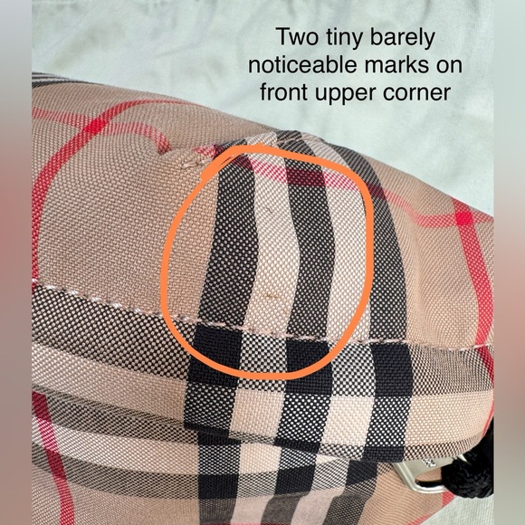 Burberry Sonny Check Canvas Belt Bum Bag - Picture 16 of 16